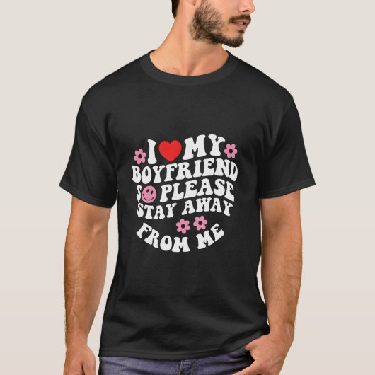 友達が大好きだから私に近づかないで Tシャツ (正面)