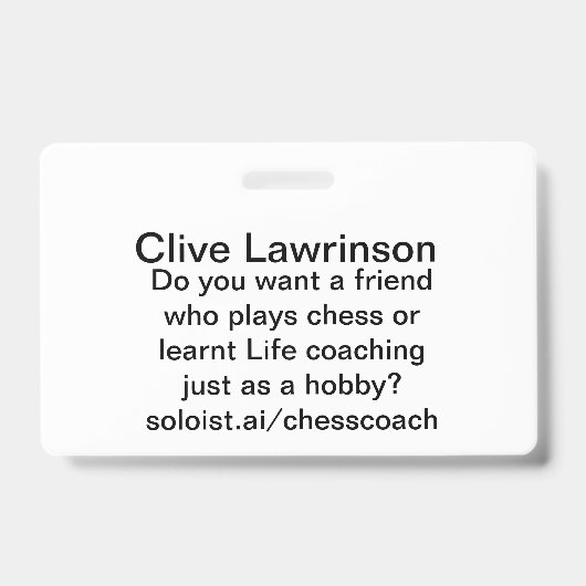 友達が欲しいですか バッジ (正面)