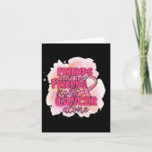 友達が癌と闘うのは決してピンクじゃない カード (正面)