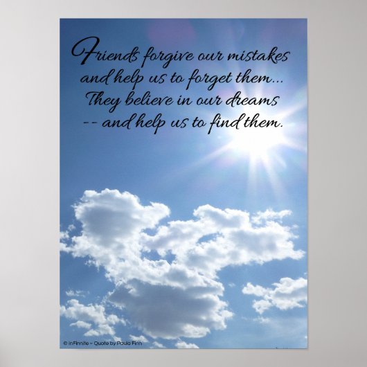 友達が私たちの間違いを許す…感動的. ポスター (正面)