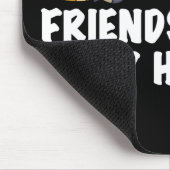 友達が私のハートを温める! マウスパッド (コーナー)