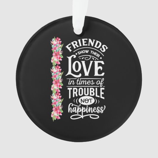 友達が自分の愛を見せる オーナメント (正面)