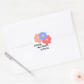 友達が花だったら ラウンドシール (封筒)