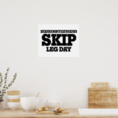 友達が足の日をスキップしない ポスター (キッチン)