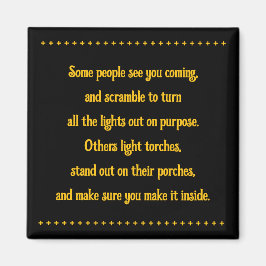 友達が道を照らす マグネット