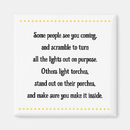 友達が道を照らす マグネット