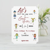 友達が集まる 招待状 (スタンド正面)