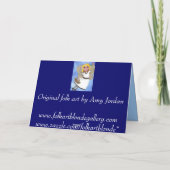 友達って珍しい人たち… – グリーティングカード (裏面)