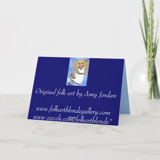 友達って珍しい人たち… – グリーティングカード (裏面)