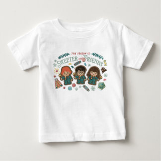 友達といると季節はもっと甘くなる ベビーTシャツ