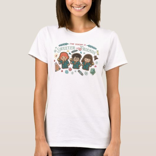 友達といると季節はもっと甘くなる Tシャツ (正面)