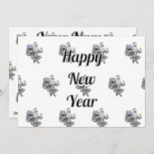 友達との休日の挨拶 シーズンカード (正面/裏面)