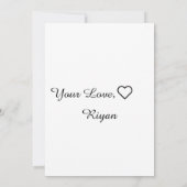 友達とイースターを満喫！かわいいイースターの写真 招待状 (裏面)