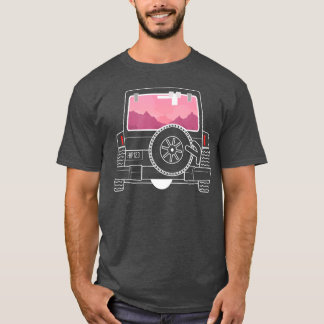 友達とオフロードへ出かけよう レトロな美意識の芸術 Tシャツ