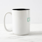 友達とコーヒーを ツートーンマグカップ (左)