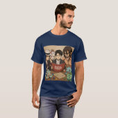 友達とドゥーンジョンズ・アンド・ドラゴンズ Tシャツ (正面フル)