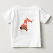 友達とハロウィーンをブーしたい ベビーTシャツ (裏面)