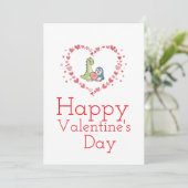 友達とバレンタイン カード (スタンド正面)