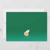 友達とビールの招待状 招待状 (裏面)