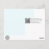 「友達と一緒にいてもいいよ」引用文 ポストカード (裏面)