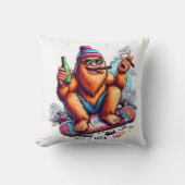 友達と一緒にいることをうれしく思う クッション (正面)