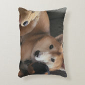 友達と一緒にいると良くなる アクセントクッション (正面(垂直))