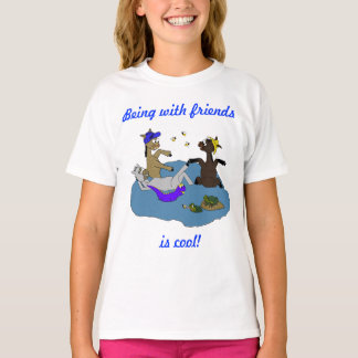 友達と一緒にいるのはソノクールランの友達 Tシャツ