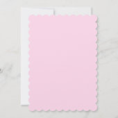 友達と一緒にクリスマスの料理をするイラスト 招待状 (裏面)