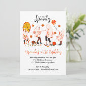 友達と一緒にホラーなパーティーをしよう 招待状 (スタンド正面)