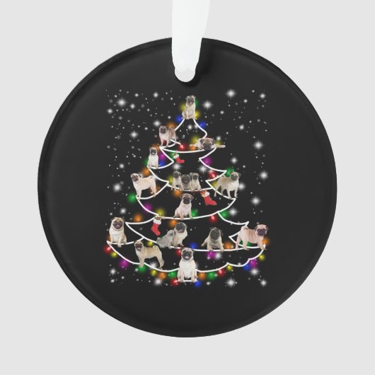 友達と一緒に楽しいクリスマスシーズンを過ごす オーナメント (正面)