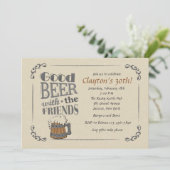 友達と一緒に美味しいビールを飲もう! 招待状 (スタンド正面)