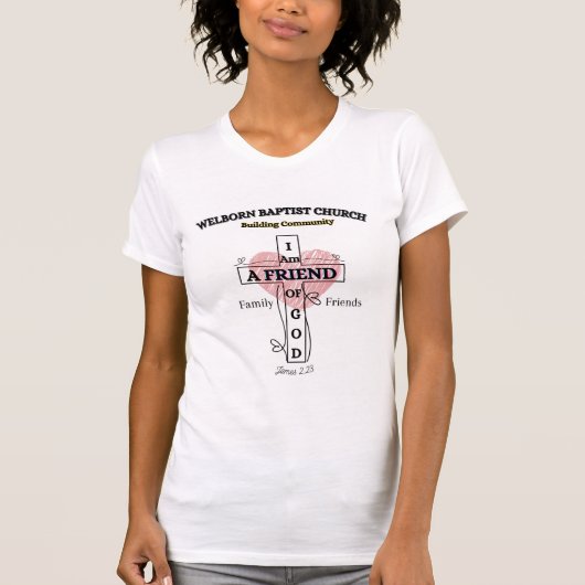 友達と家族の日Tシャツ Tシャツ (正面)