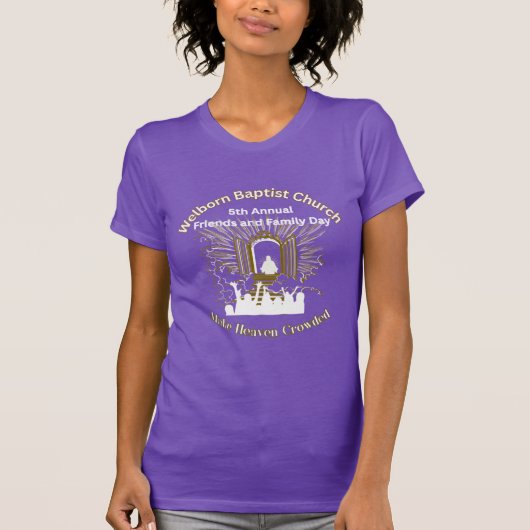 友達と家族Tシャツ Tシャツ (正面)