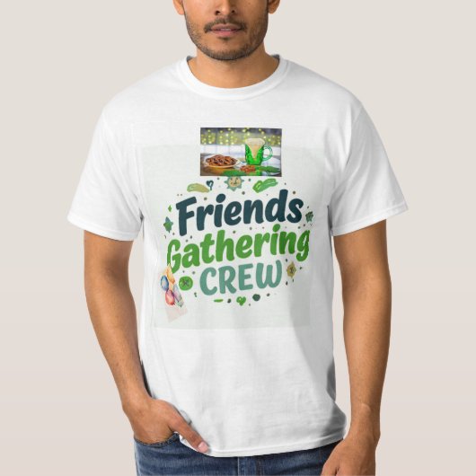 友達と楽しさと永遠の思い出 Tシャツ (正面)