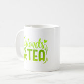 友達と紅茶 コーヒーマグカップ (正面左)