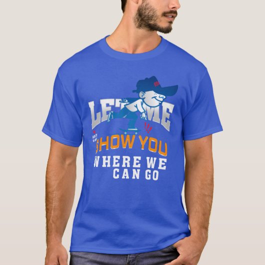 友達と行ける場所を紹介しよう Tシャツ (正面)