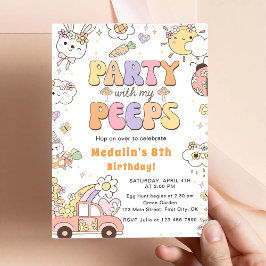 友達と誕生日パーティー 招待状