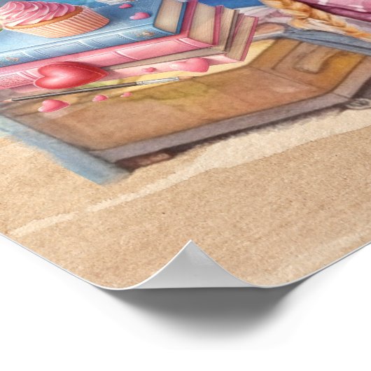 友達と過ごす美学しい日 ポスター (角)