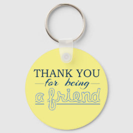 友達になってくれてありがとう キーホルダー