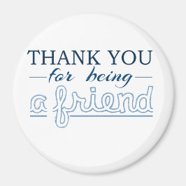 友達になってくれてありがとう マグネット