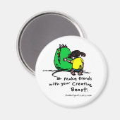 友達になる マグネット (正面/裏面)