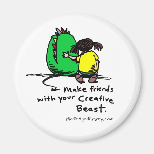 友達になる マグネット (正面)