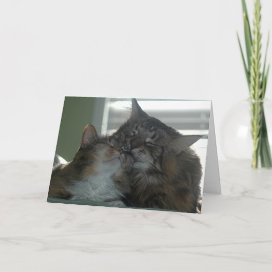 友達になれてありがとう サンキューカード (正面)