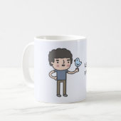 友達になろう! コーヒーマグカップ (正面左)