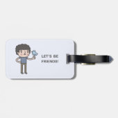 友達になろう！ ラゲッジタグ (裏面横)