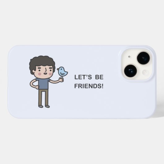 友達になろう! Case-Mate iPhoneケース (裏面 (横))