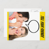 友達に伝える – はがき (正面/裏面)