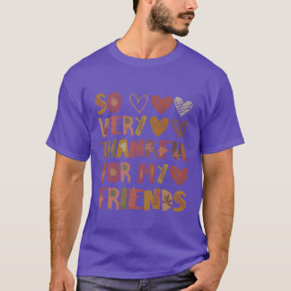 友達に感謝 秋の友情 感謝 Tシャツ