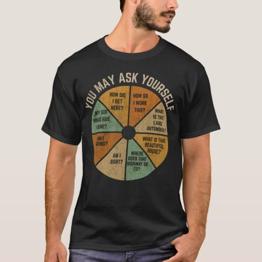友達に聞いてみて Tシャツ (正面)