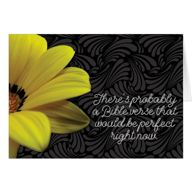 『友達のためにヒースを持っている』オールパーパスカード (正面横)